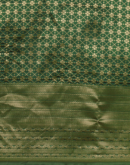 Green Banarasi Saree | Sudathi