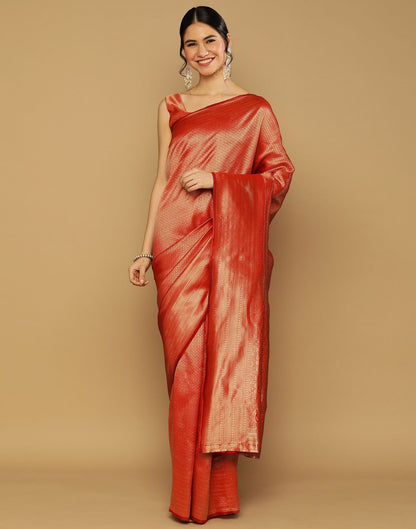 Red Kanjivaram Saree | Sudathi