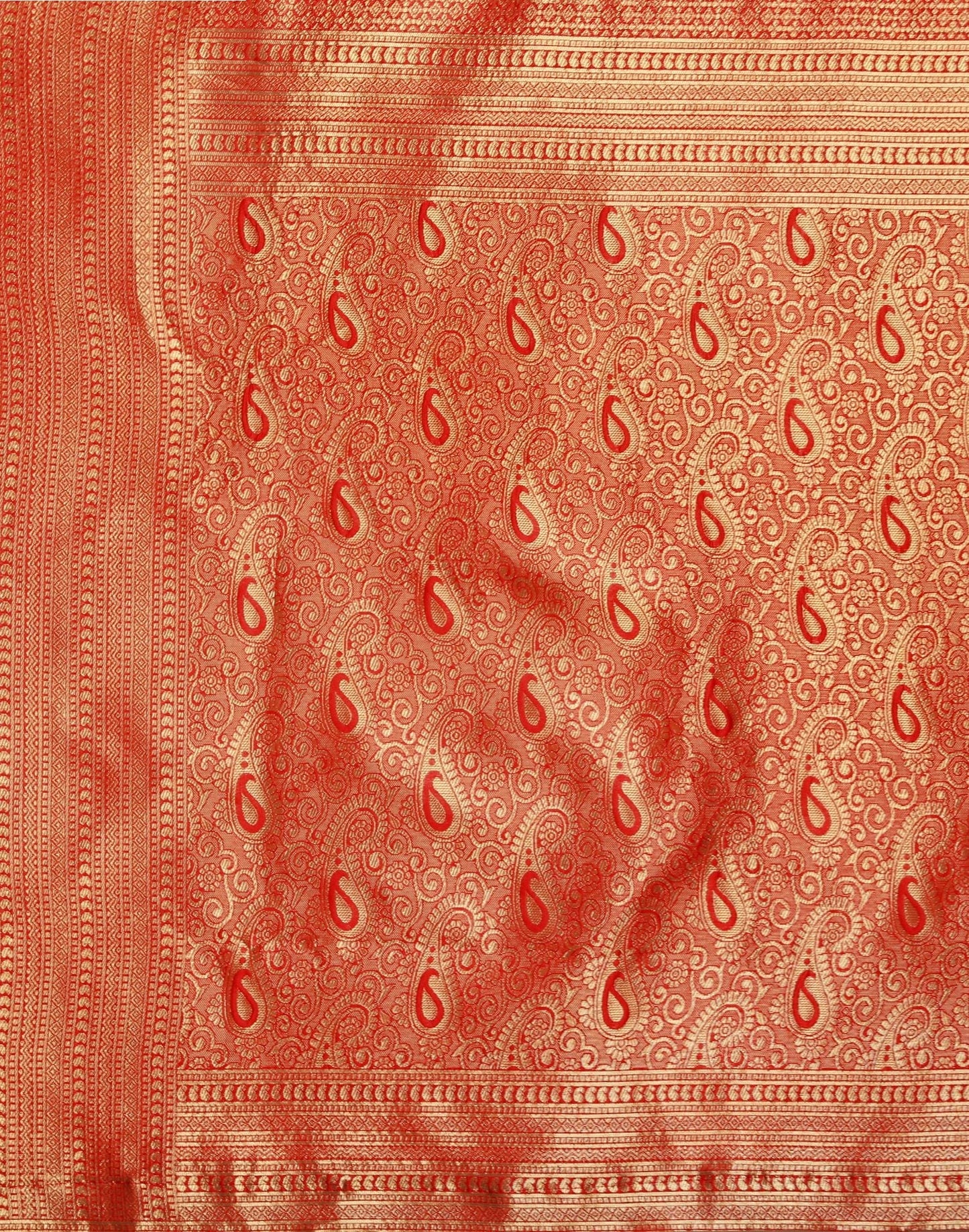 Red Kanjivaram Saree | Sudathi