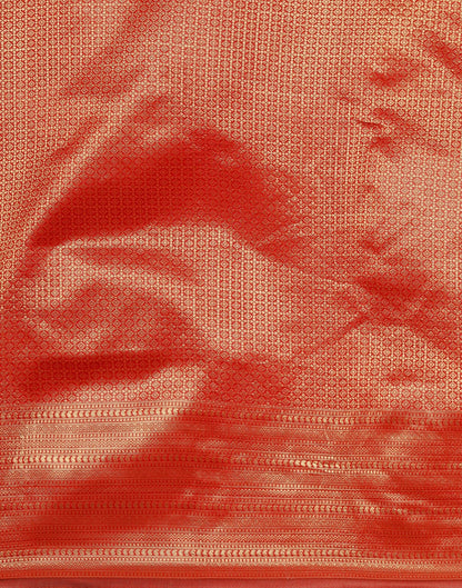 Red Kanjivaram Saree | Sudathi