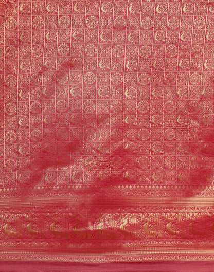 Hot Pink Kanjivaram Saree | Sudathi