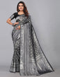 Black Banarasi Silk Saree