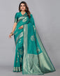 Rama Green Banarasi Silk Saree | Leemboodi