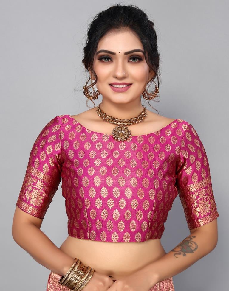 Golden Kanjivaram Silk Saree | Sudathi