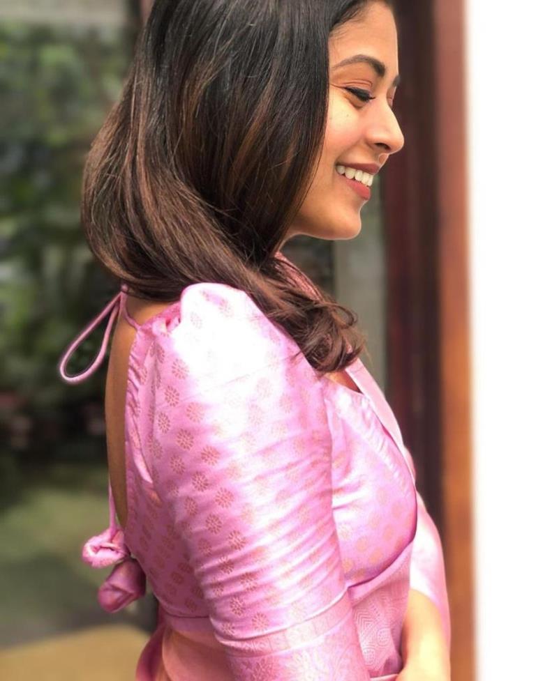 Light Pink Kanjivaram Silk Saree | Sudathi