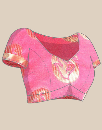 Cream Banarasi Silk Saree | Sudathi