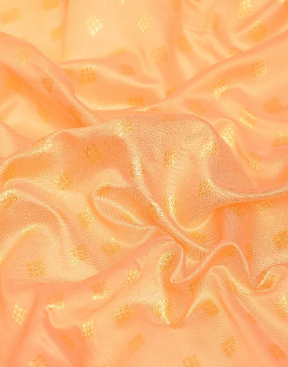 Peach Kanjivaram Silk Saree | Sudathi