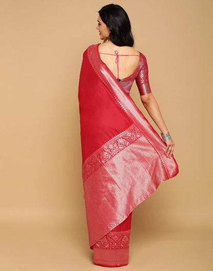 Red Silk Saree | Sudathi