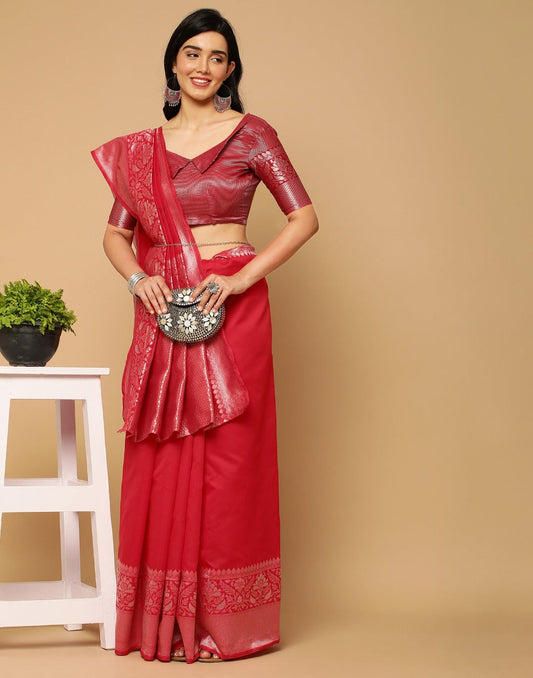 Red Silk Saree | Sudathi