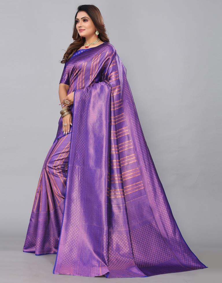 Blue Silk Saree | Leemboodi