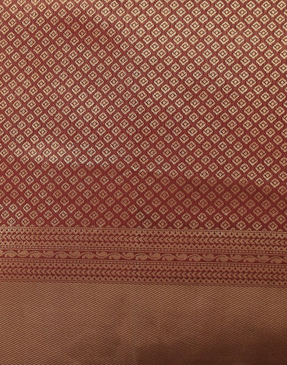 Maroon Kanjivaram Silk Saree | Sudathi