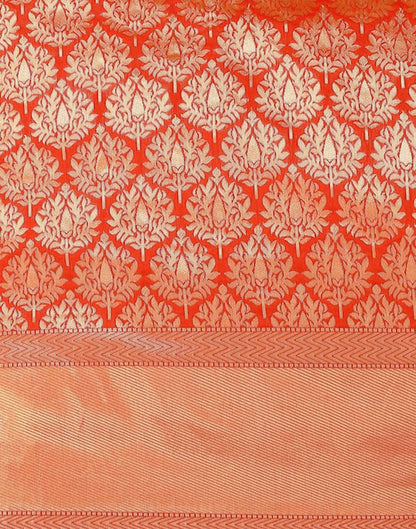Red Kanjivaram Silk Saree | Sudathi