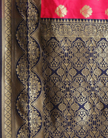 Pink Banarasi Silk Saree | Sudathi