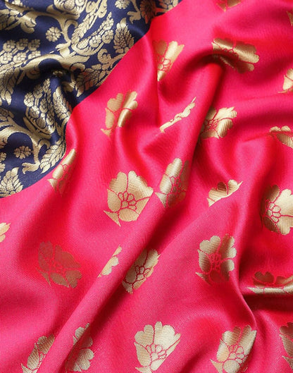 Pink Banarasi Silk Saree | Sudathi
