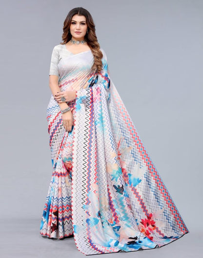 Multicoloured Silk Saree | Sudathi