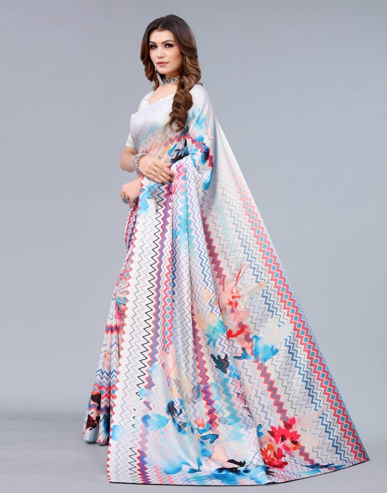 Multicoloured Silk Saree | Sudathi