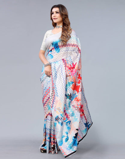 Multicoloured Silk Saree | Sudathi