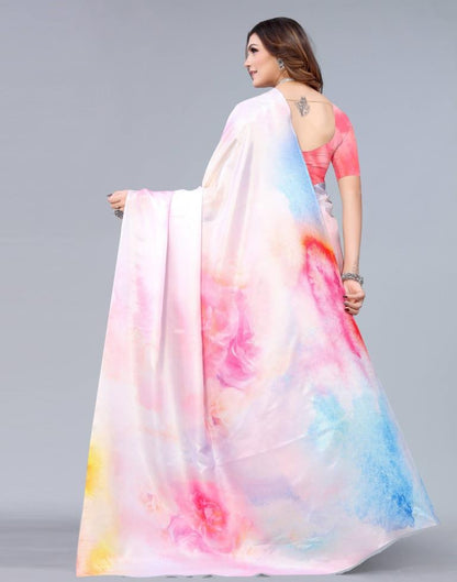 Multicoloured Silk Saree | Sudathi