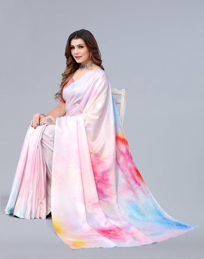 Multicoloured Silk Saree | Sudathi