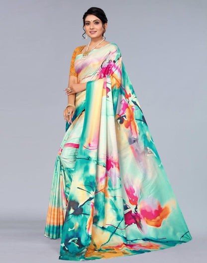 Multicoloured Silk Saree | Sudathi