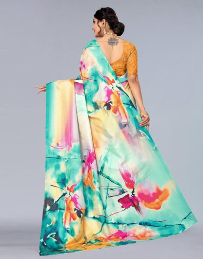 Multicoloured Silk Saree | Sudathi