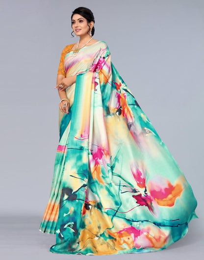 Multicoloured Silk Saree | Sudathi