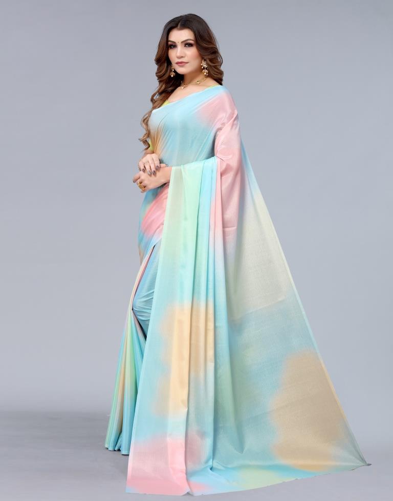 Multicoloured Silk Saree | Sudathi