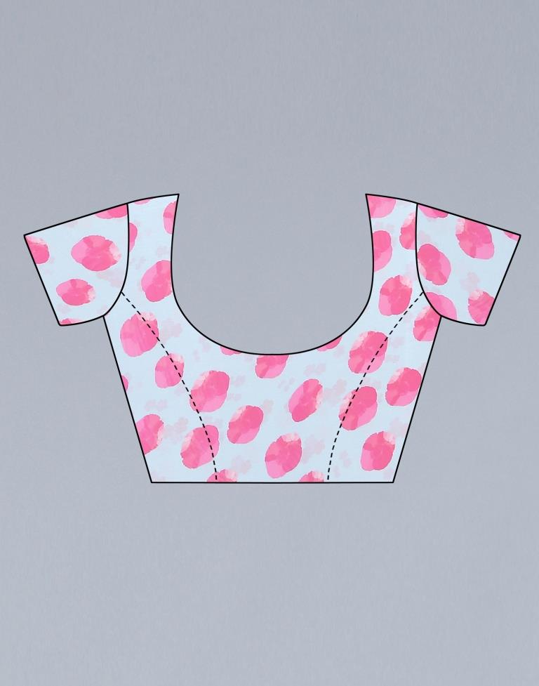 Light Blue Georgette Saree | Sudathi