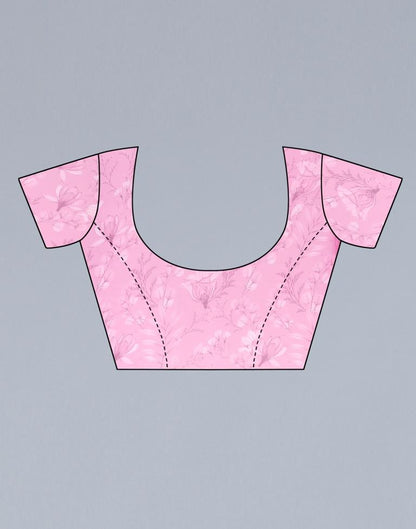 Light Pink Georgette Saree | Sudathi