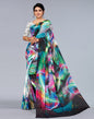 Multicoloured Printed Saree | Sudathi