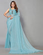 Light Blue Printed Saree | Leemboodi