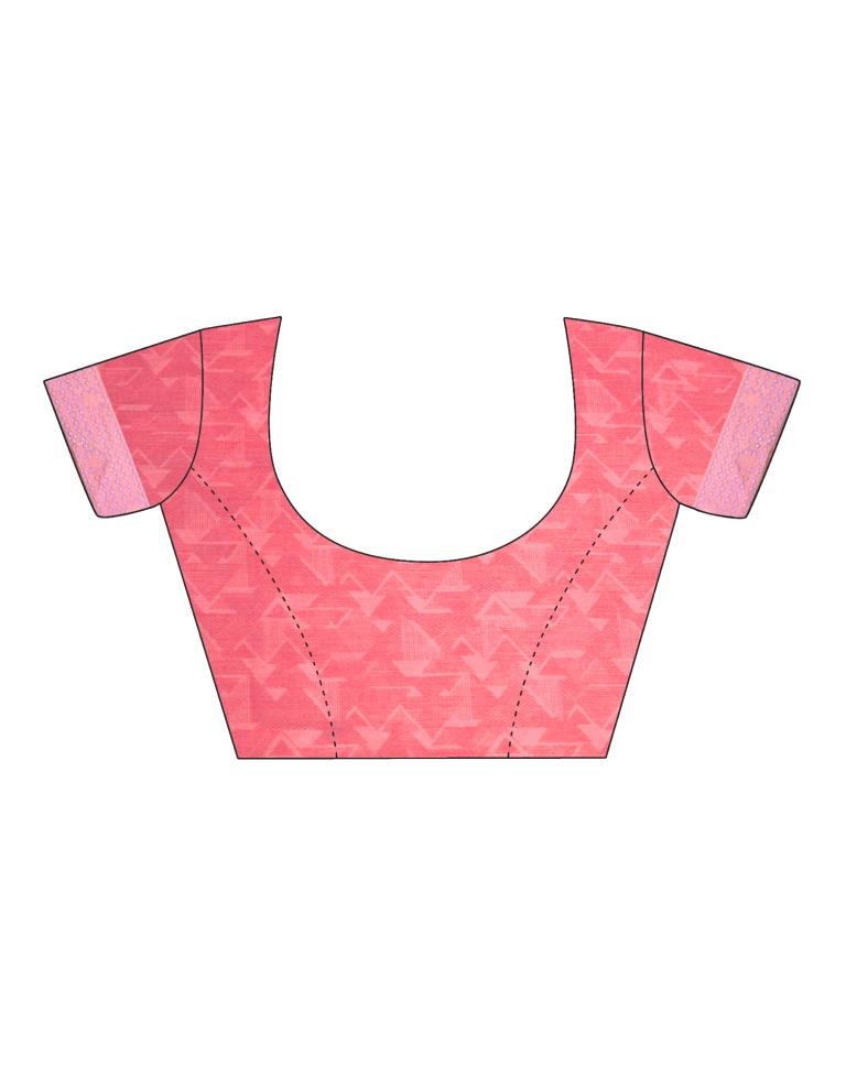 Light Pink Chiffon Saree | Sudathi