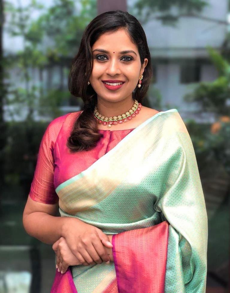 Mint Green Kanjivaram Silk Saree | Sudathi