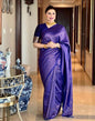 Purple Kanjivaram Silk Saree | Sudathi