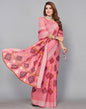 Light Pink Cotton Saree | Sudathi