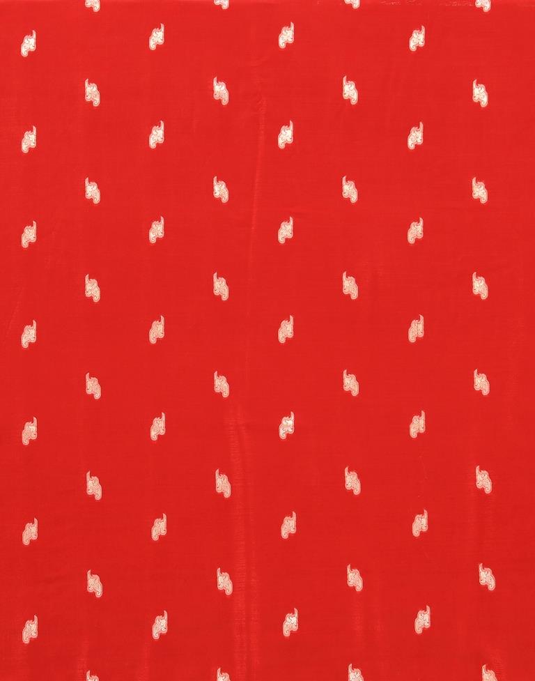 Red Banarasi Silk Saree | Sudathi