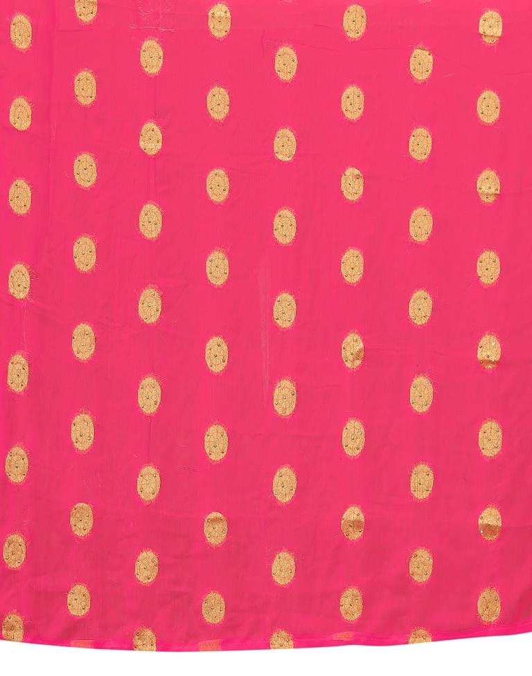Pink Chiffon Banarasi Saree | Sudathi