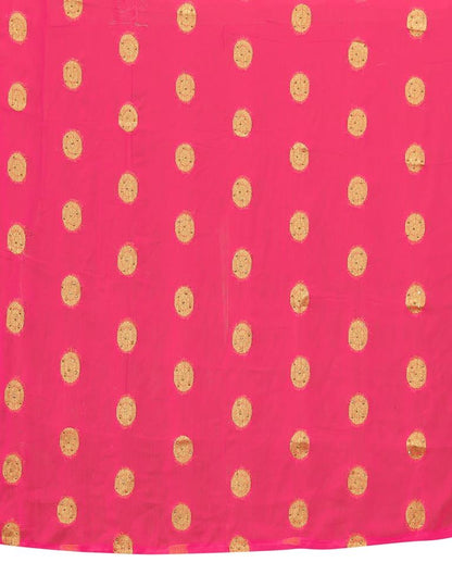 Pink Chiffon Banarasi Saree | Sudathi