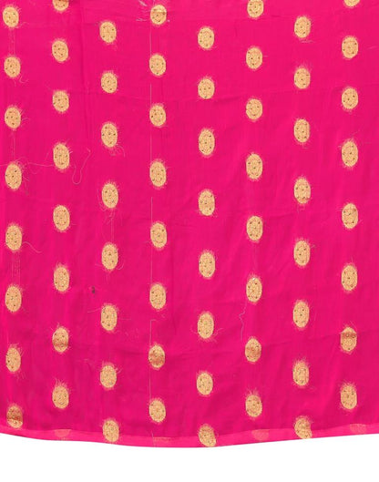 Pink Chiffon Banarasi  Saree | Sudathi