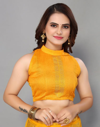 Yellow Chiffon Saree | Sudathi