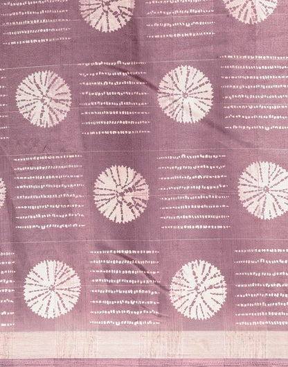 Light Purple Cotton Saree | Leemboodi