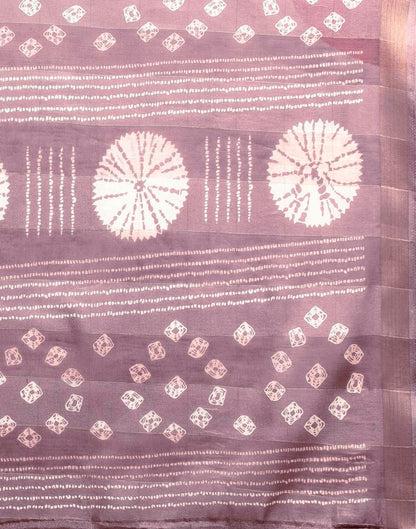 Light Purple Cotton Saree | Leemboodi
