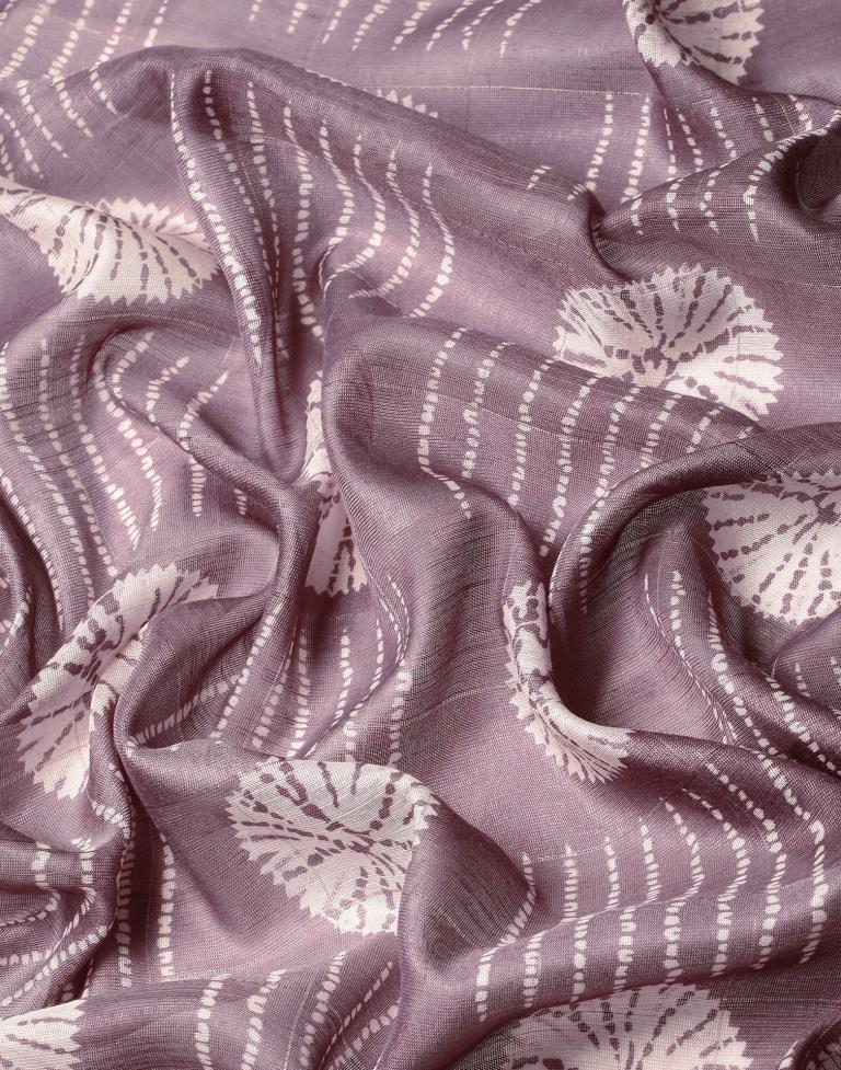 Light Purple Cotton Saree | Leemboodi