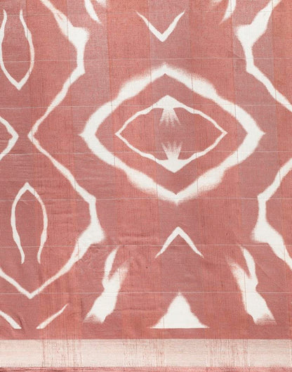 Light Brown Cotton Saree | Leemboodi