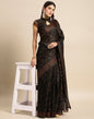 Black Printed Saree | Leemboodi