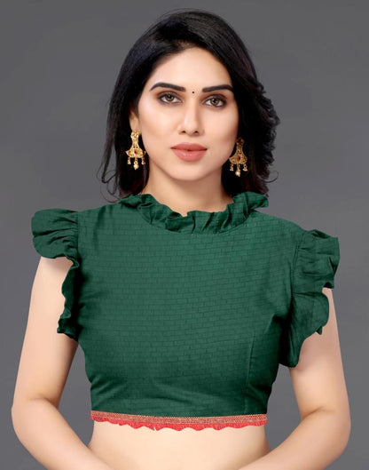 Green Georgette Saree | Sudathi