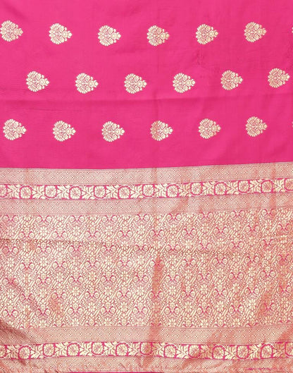 Pink Banarasi Silk Saree | Sudathi