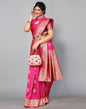 Pink Banarasi Silk Saree | Sudathi