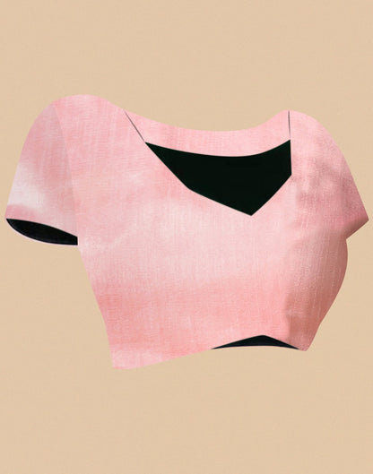 Light Pink Georgette Sequence Saree | Leemboodi