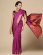 Magenta Silk Saree | Leemboodi